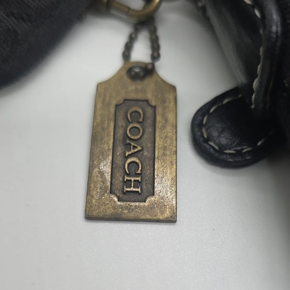 Coach Black Signature Messenger Crossbody - Picture 2 of 4